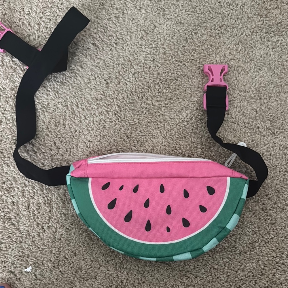 Watermelon Fanny Pack - Pink and Green